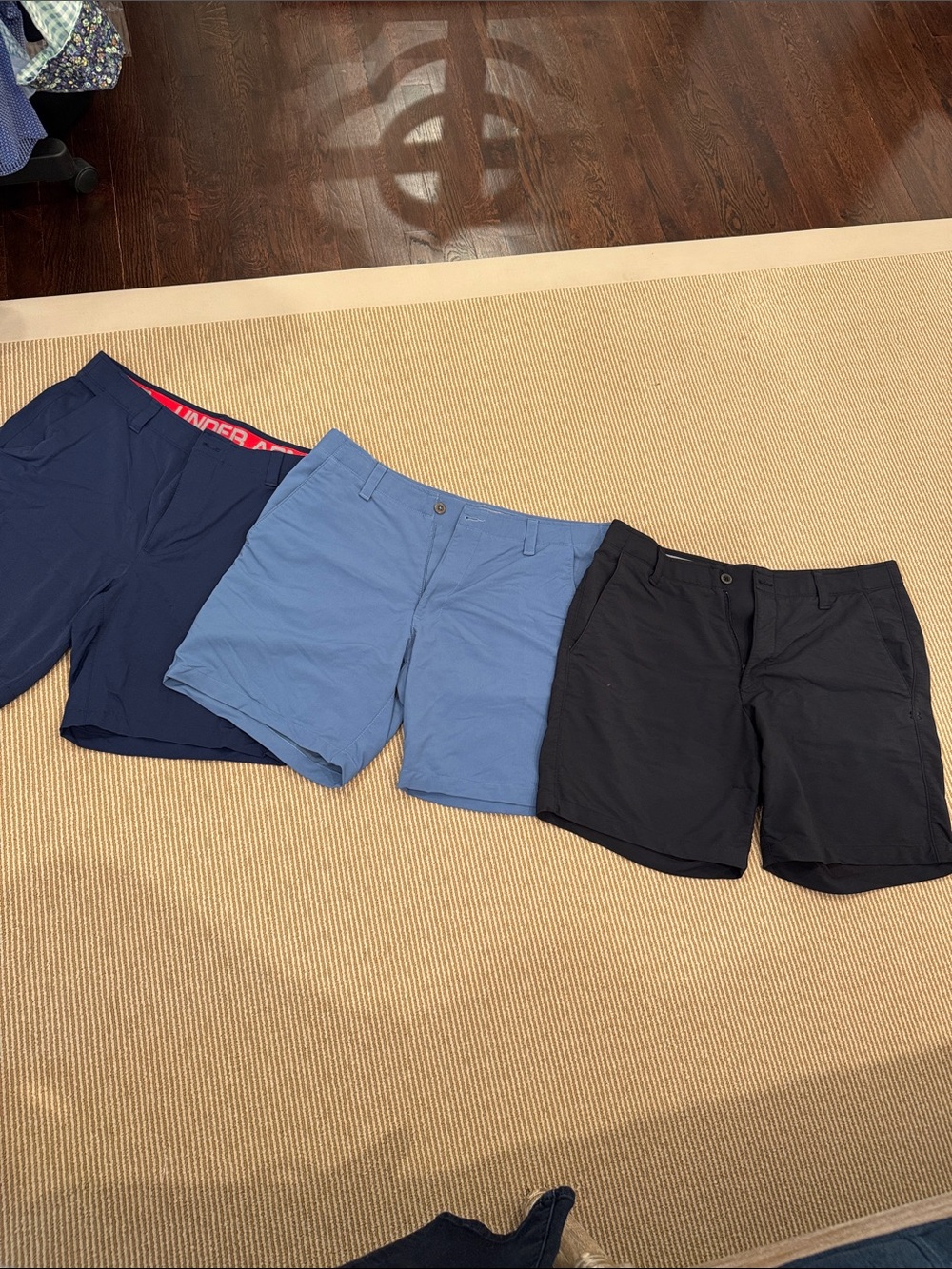 THREE Under Armour Golf Shorts